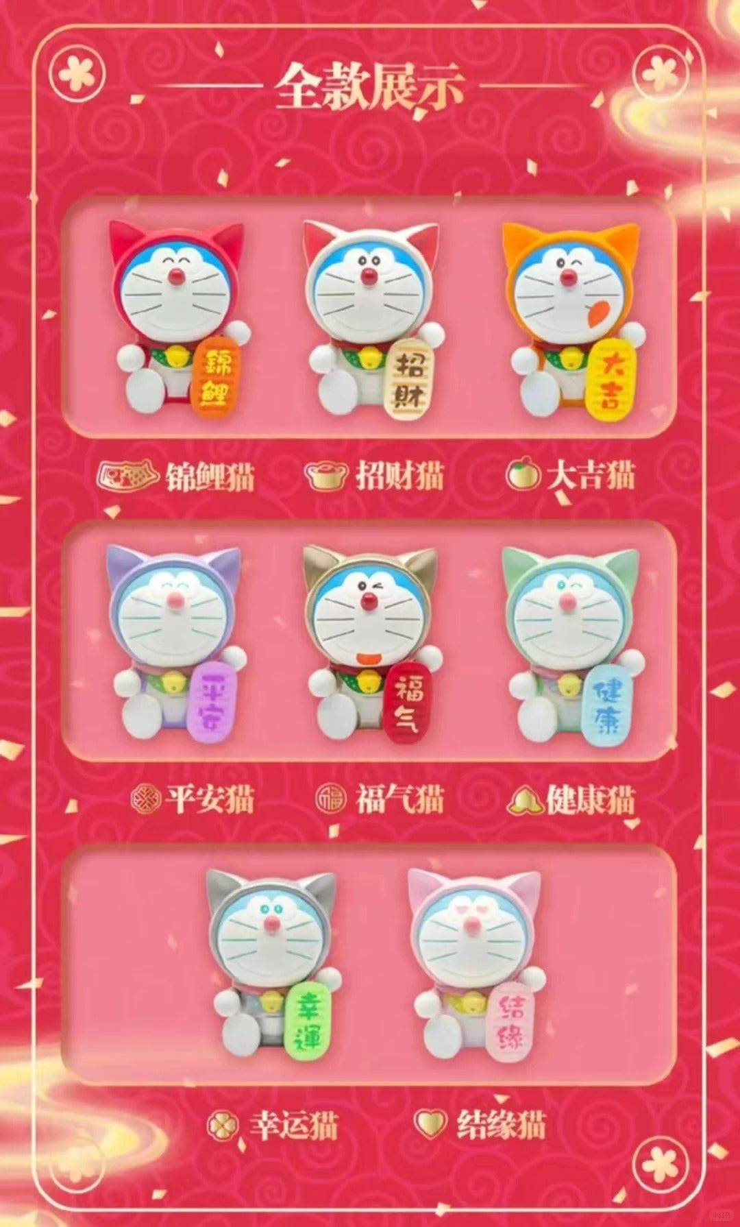InPlay | Doraemon Happy New Year Series Blind Box