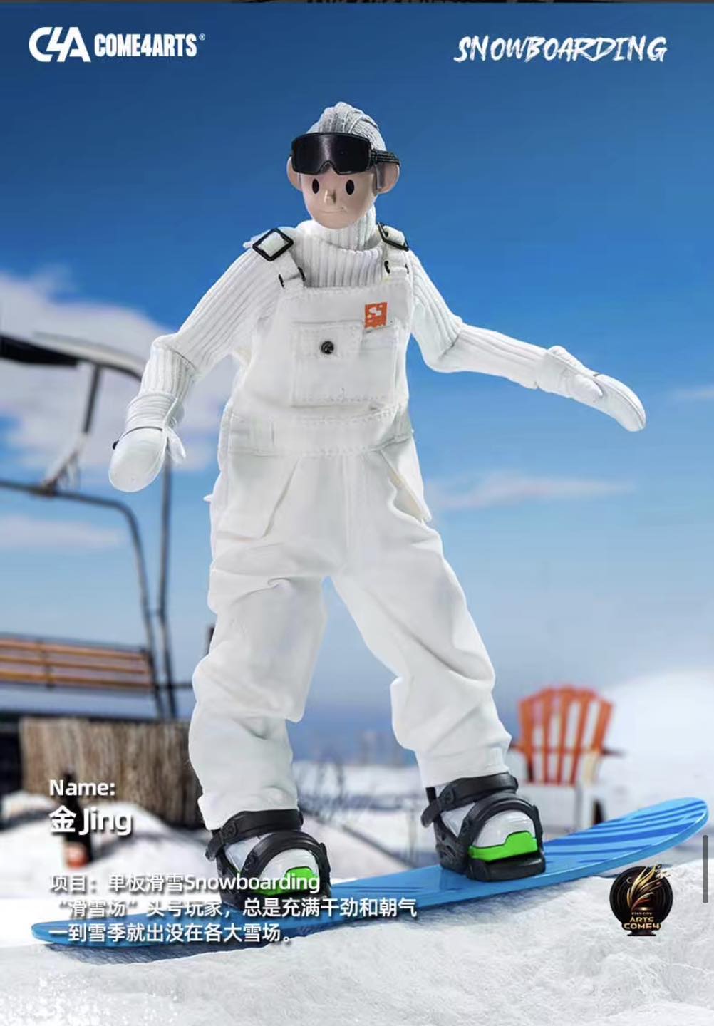 COME4ARTS | PROJECT Z Extreme Sports Series BJD Blind Box
