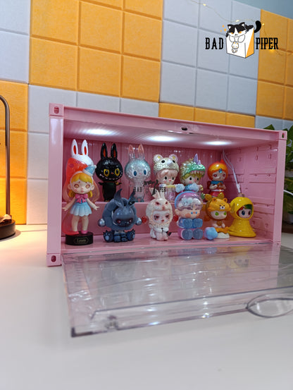 #910 & #910-1 Display Case for Blind Box container design | with LED or non-LED | Toy Organizer Box | Toy Display Storage