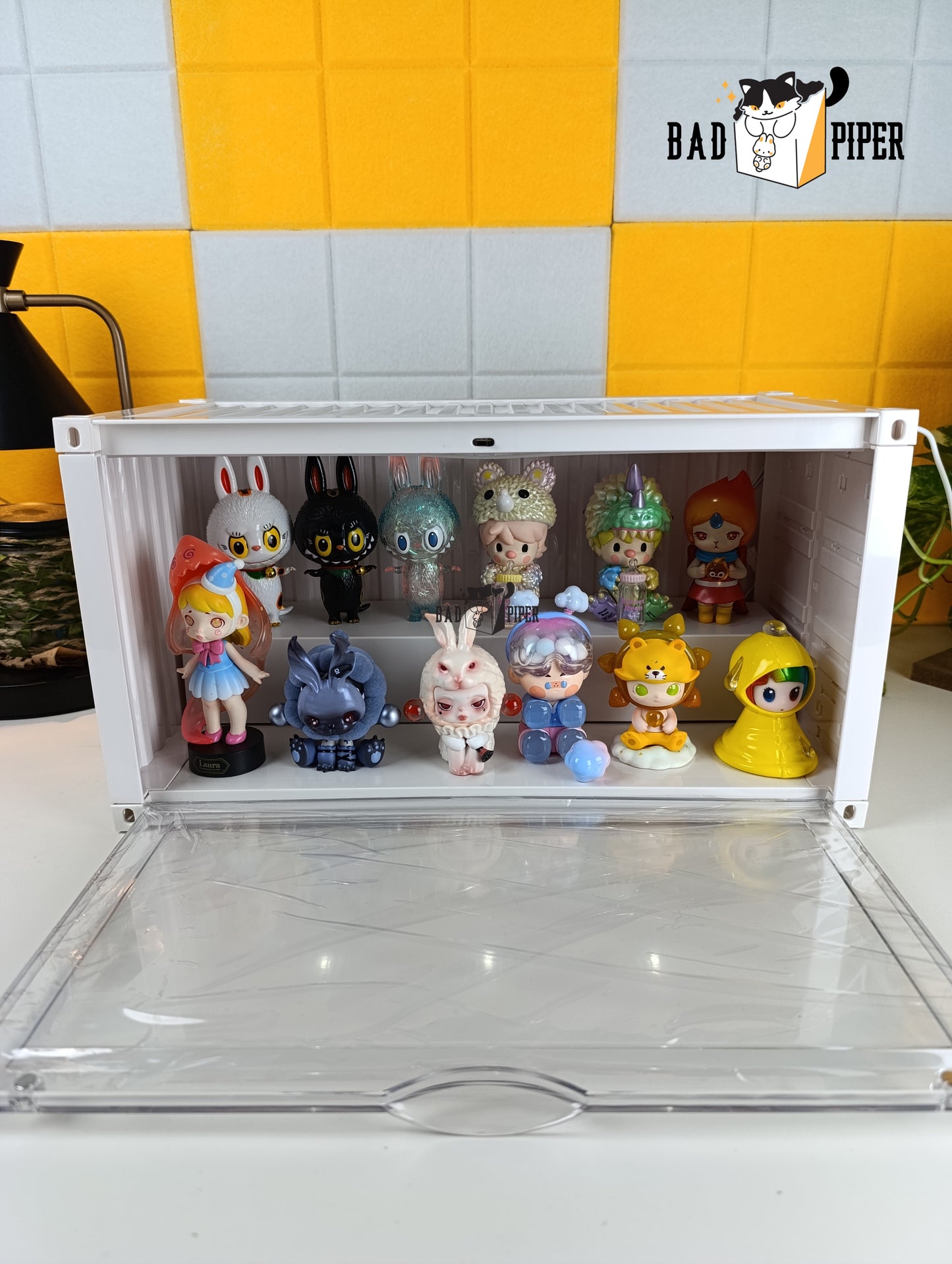 #910 & #910-1 Display Case for Blind Box container design | with LED or non-LED | Toy Organizer Box | Toy Display Storage