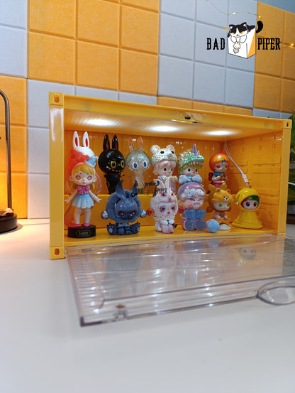 #910 & #910-1 Display Case for Blind Box container design | with LED or non-LED | Toy Organizer Box | Toy Display Storage