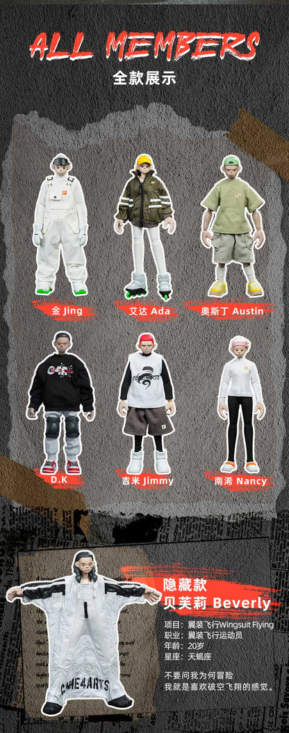 COME4ARTS | PROJECT Z Extreme Sports Series BJD Blind Box
