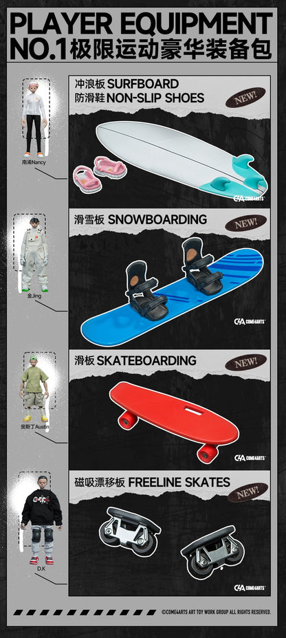 COME4ARTS | PROJECT Z Extreme Sports Series BJD Blind Box