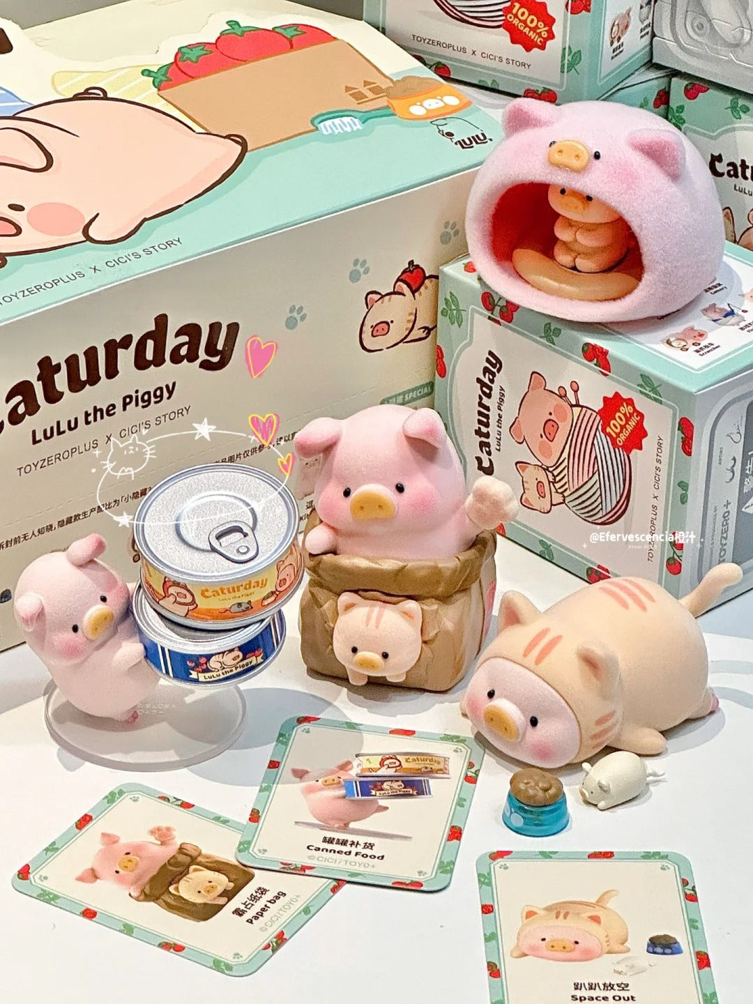 ToyZero+ | CiCis Story Lulu The Piggy The Original Caturday 3rd Series Blind Box