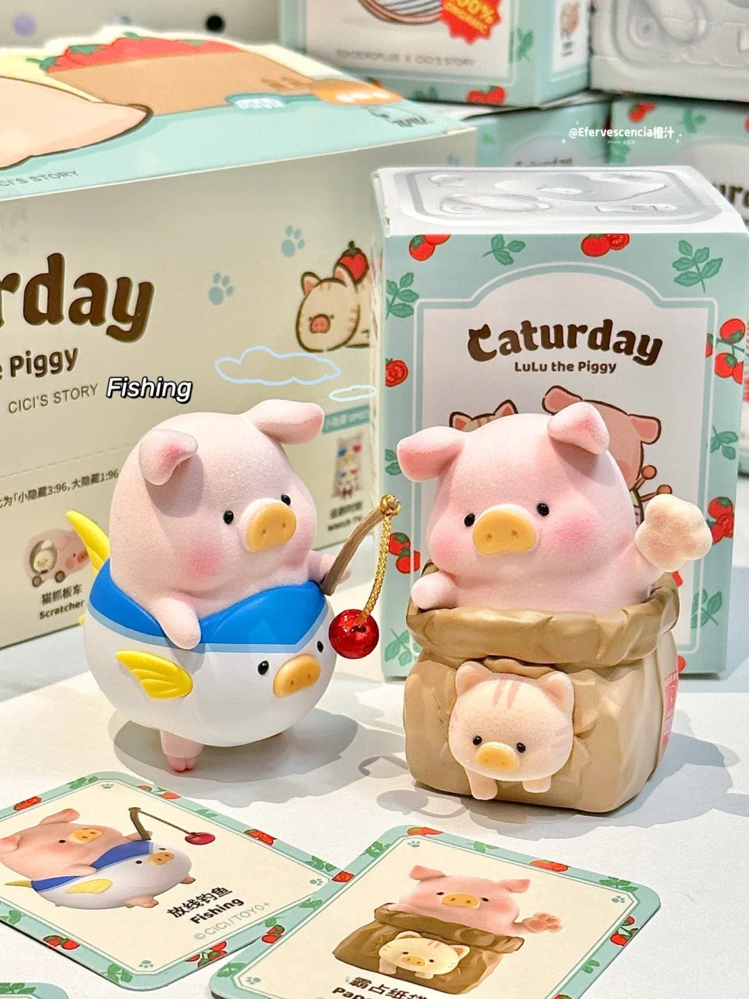 ToyZero+ | CiCis Story Lulu The Piggy The Original Caturday 3rd Series Blind Box