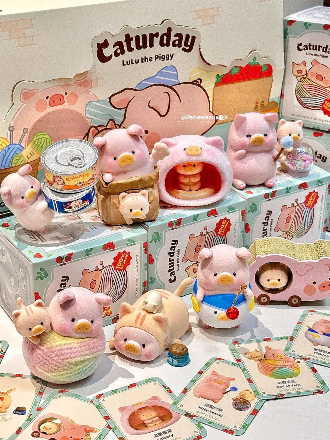 ToyZero+ | CiCis Story Lulu The Piggy The Original Caturday 3rd Series Blind Box