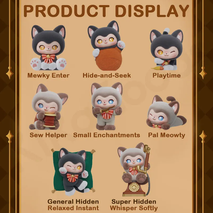 ToyZeroPlus | Moffy's Magic Tailoring Shop - The Magic Furry Mewky Series Blind box
