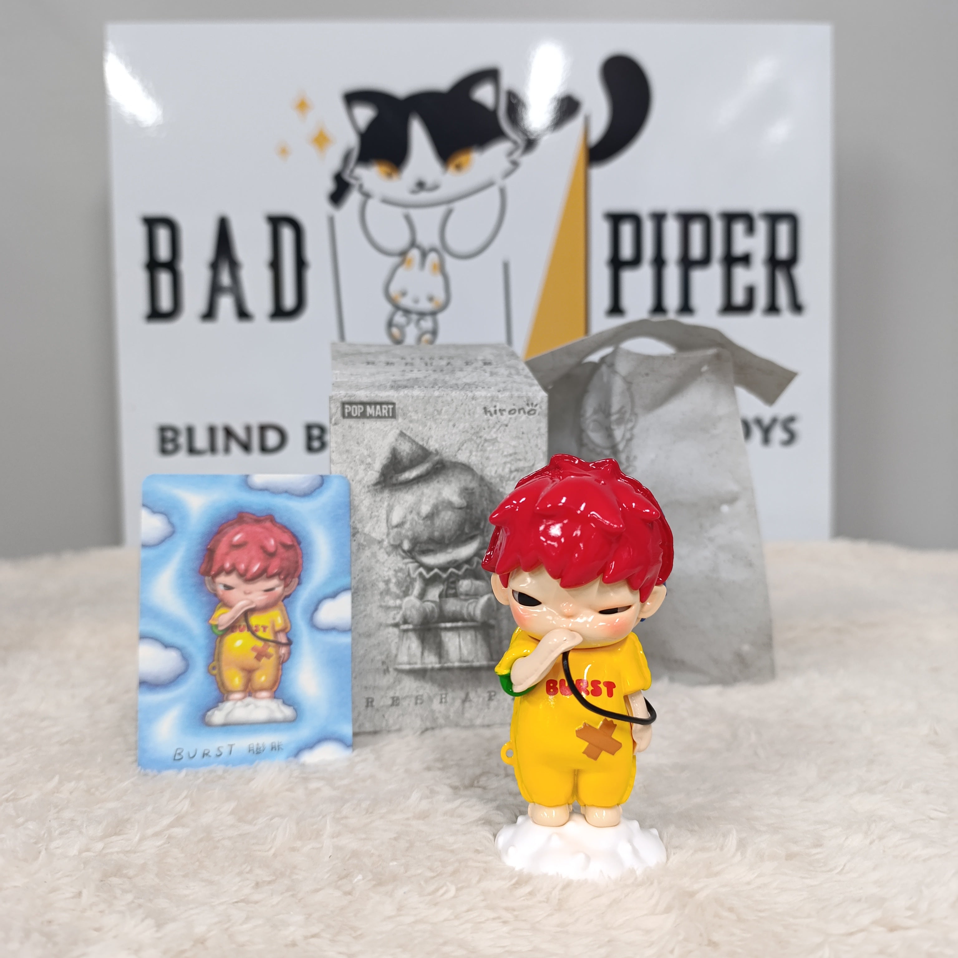 Pop Mart | Hirono Reshape Series Figures [OPENED] Blind Box – Bad