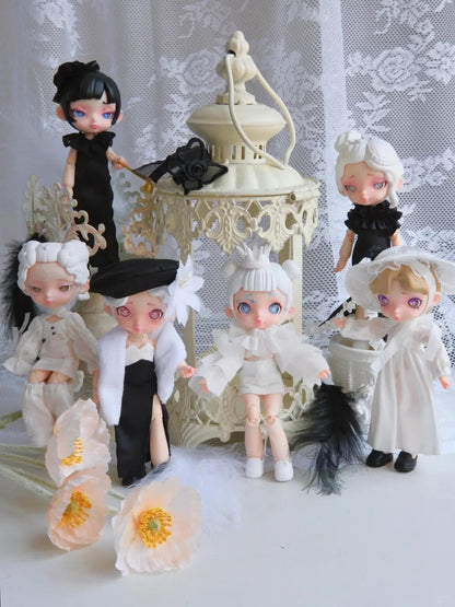 ToyCity | LAURA Black and White Spectrum BJD Series Blind Box