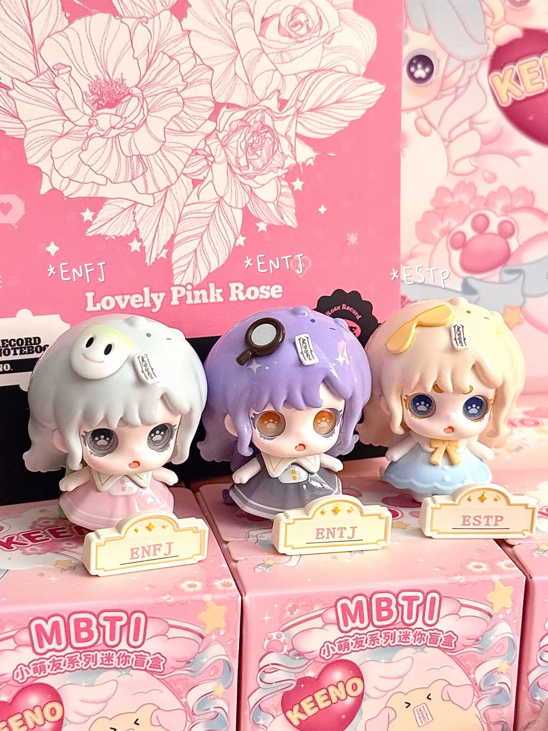 OUO Gravitation | Keeno MBTI Little Friends Series Mini Beans