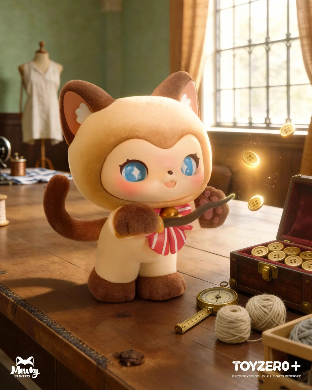 ToyZeroPlus | Moffy's Magic Tailoring Shop - The Magic Furry Mewky Series Blind box