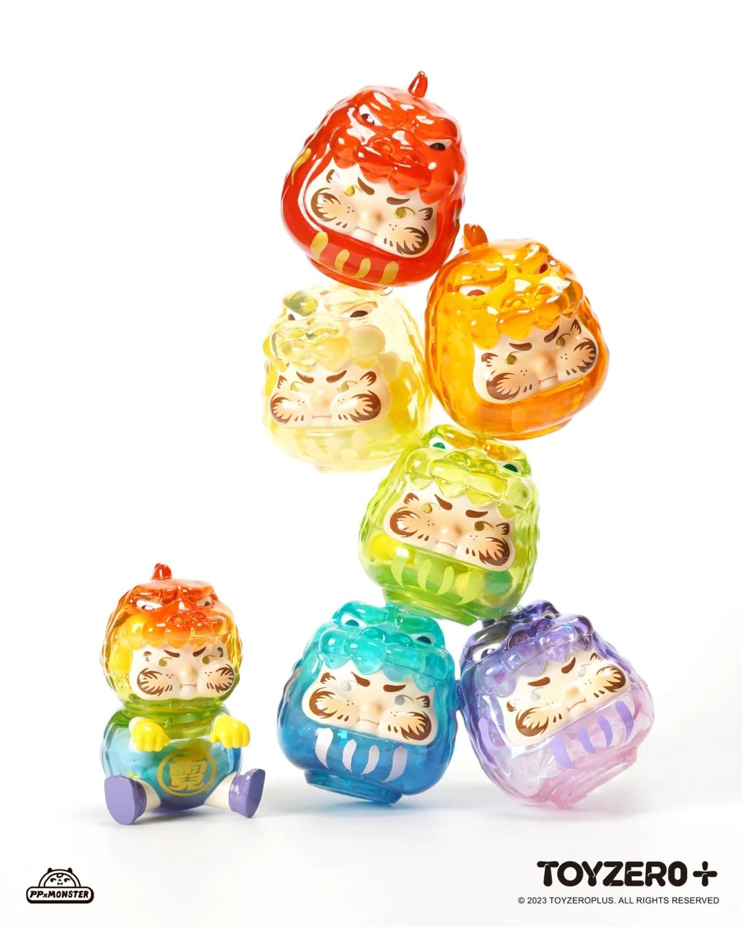 ToyZero+ | PPX MONSTER Rainbow Daruma 3rd Series Blind Box