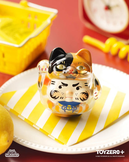 ToyZero+ | PPX Monster Sparkle Lucky Kitten Daruma Series Blind Box