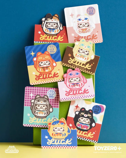 ToyZero+ | PPX Monster Sparkle Lucky Kitten Daruma Series Blind Box