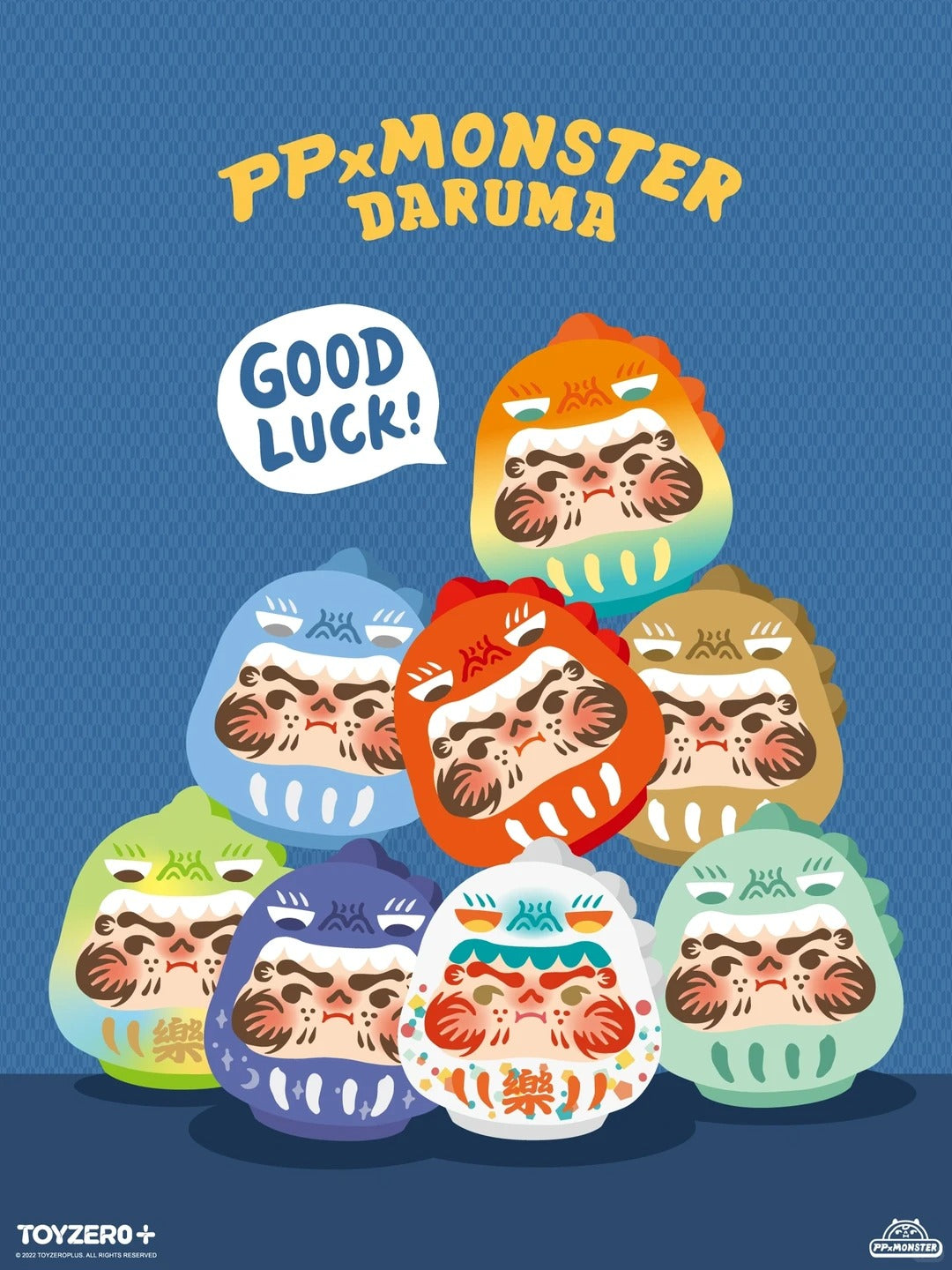 ToyZero+ | PPX MONSTER Daruma Guardian 2nd Series Blind Box