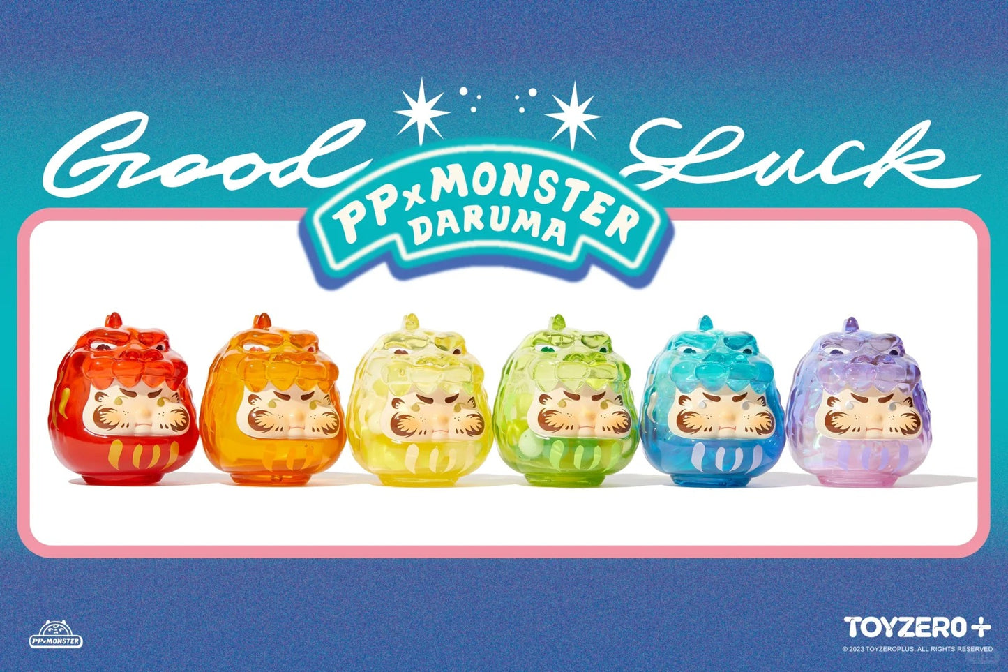 ToyZero+ | PPX MONSTER Rainbow Daruma 3rd Series Blind Box