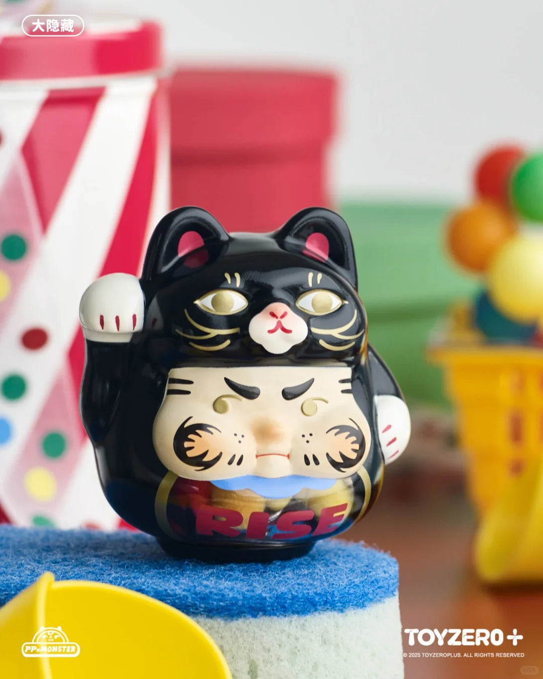 ToyZero+ | PPX Monster Sparkle Lucky Kitten Daruma Series Blind Box