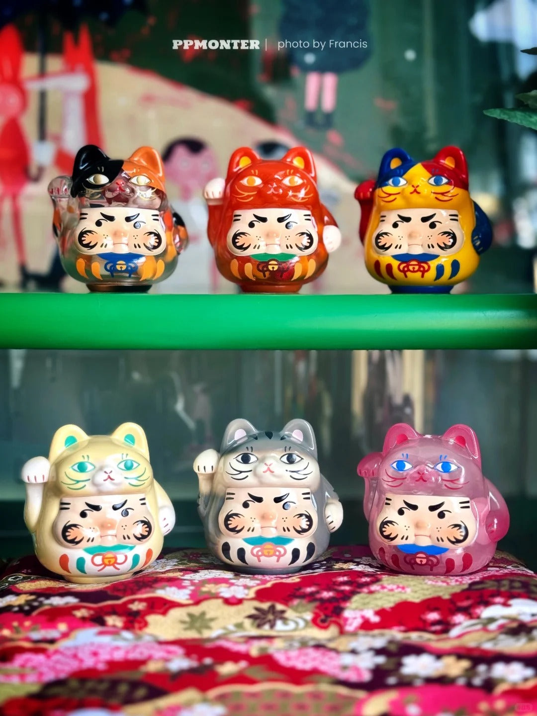 ToyZero+ | PPX Monster Sparkle Lucky Kitten Daruma Series Blind Box
