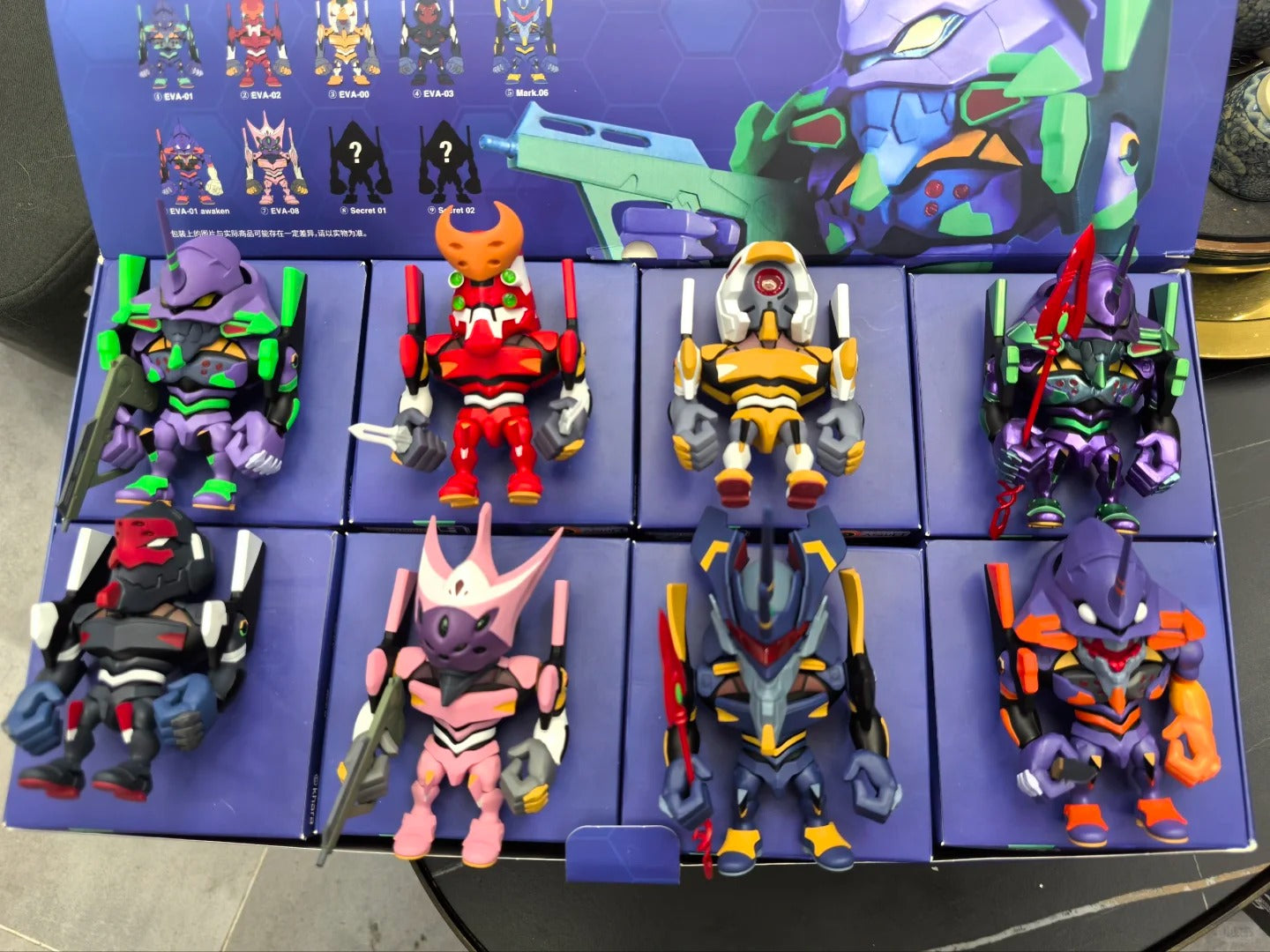 QMSV-C Q | Mini Style Vinyl Neon Genisis Evangelion Volume 1 Series Blind Box