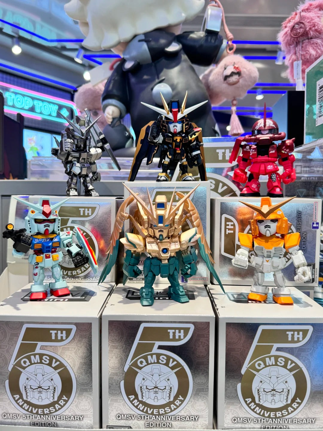 QMSV MINI | 5TH Anniversary Special Gundam Artist Color Series Blind Box