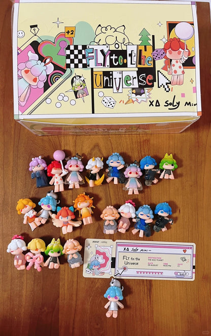 Heat Up | Soly Mini Fly to the Universe 3rd Series Mini Beans Blind Box