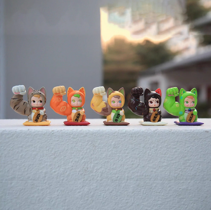 Paws Nova | Kennys Work SAMSAM Fortune Cat Dalizhaocai Series Blind Box