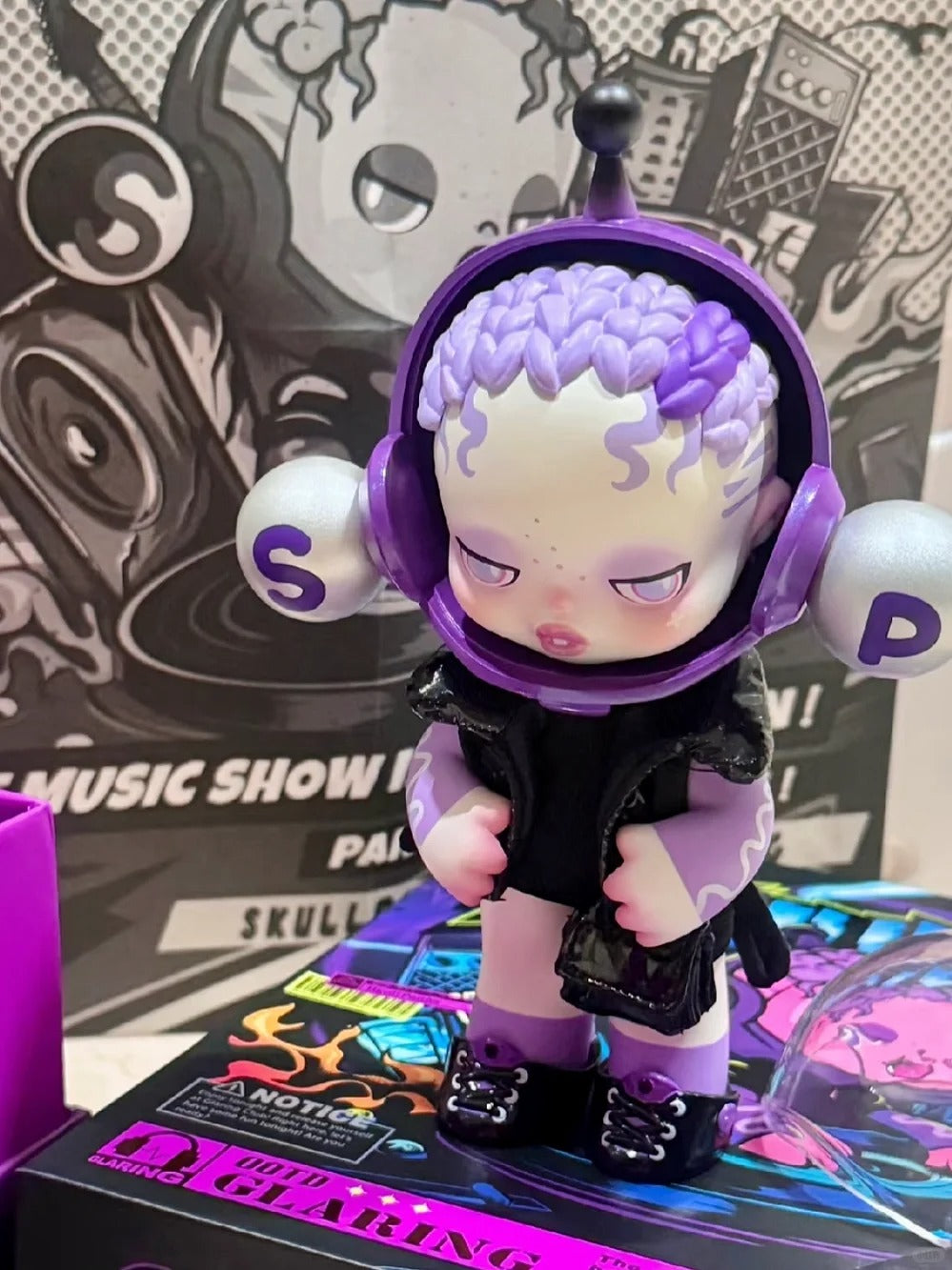 その他 SKULLPANDA OOTD Glaring SKULLPANDA OOTD Glaring Figurine - Figurine - POP MART (United States)