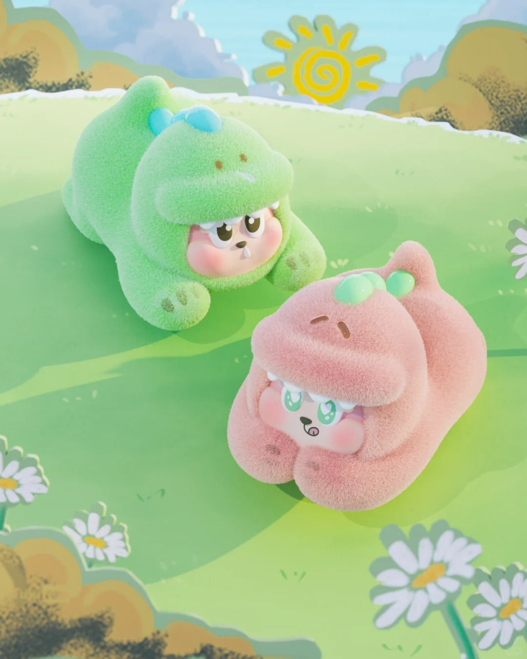 Hidden Wooo | THE SLLO Fluffy Dinosaur Series Blind Box