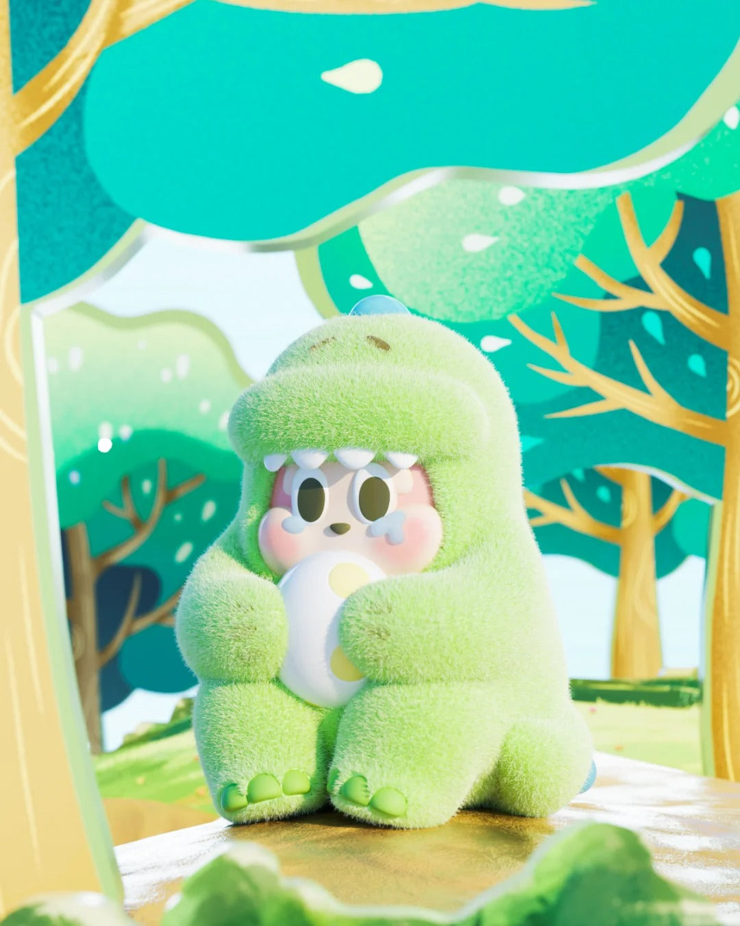Hidden Wooo | THE SLLO Fluffy Dinosaur Series Blind Box