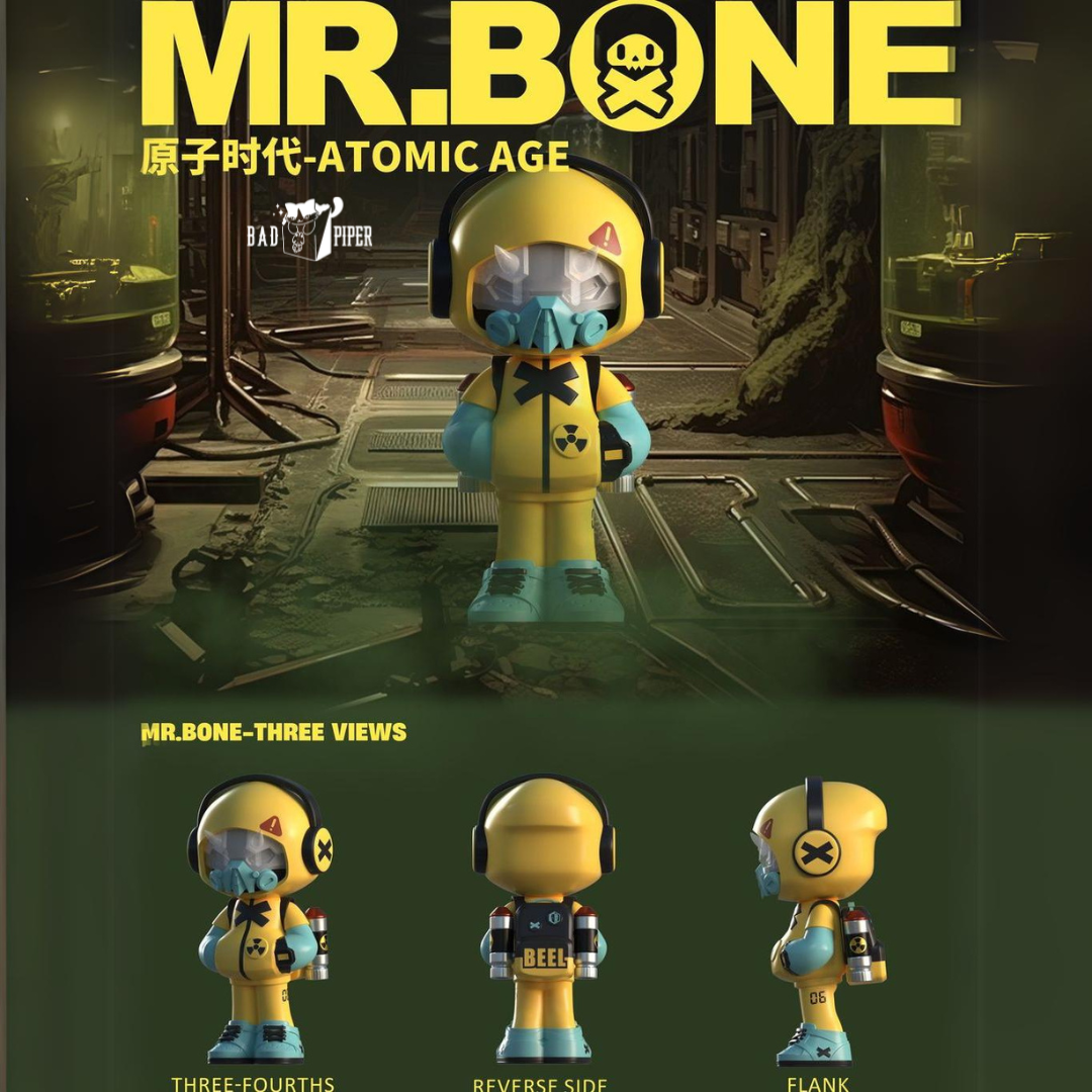 Mr. Bone mini 2.0 - Travel Time A Journey Through Time Blind Box