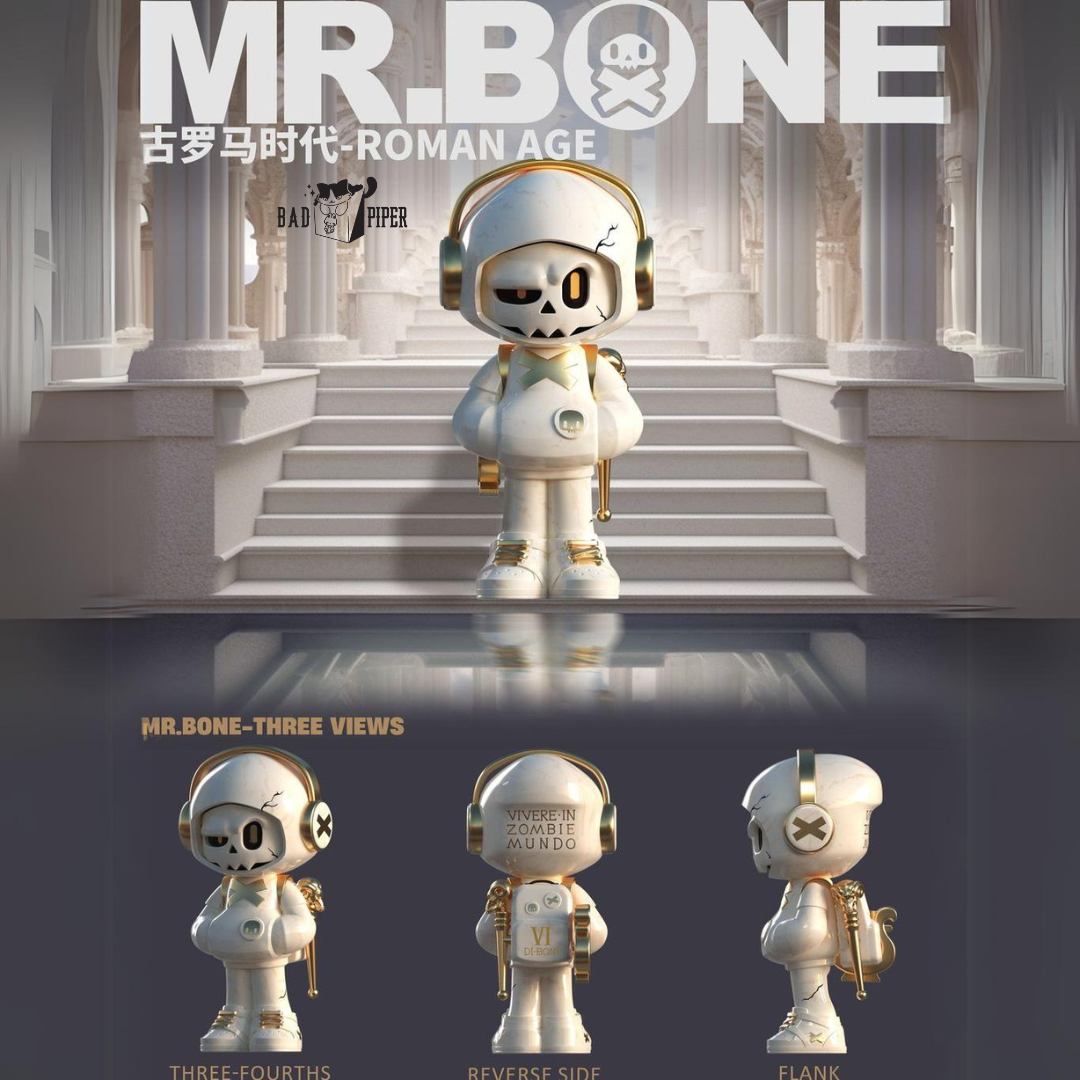 Mr. Bone mini 2.0 - Travel Time A Journey Through Time Blind Box