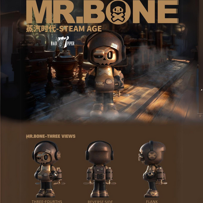 Mr. Bone mini 2.0 - Travel Time A Journey Through Time Blind Box