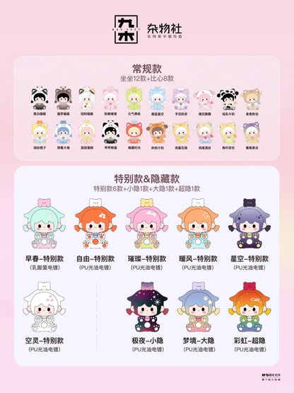 UUTOY | UU & MEOWS Travel Series Mini Beans Blind Box