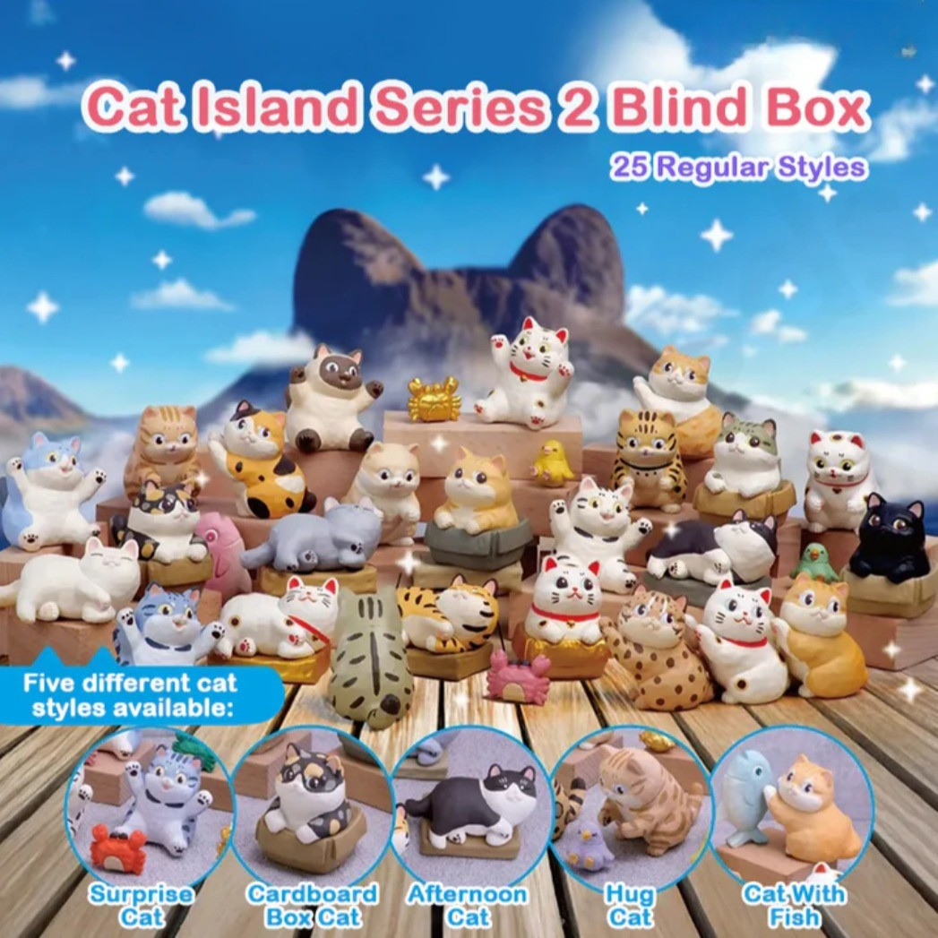 JINART x Paws | Cats Island 2 Series Blind Box