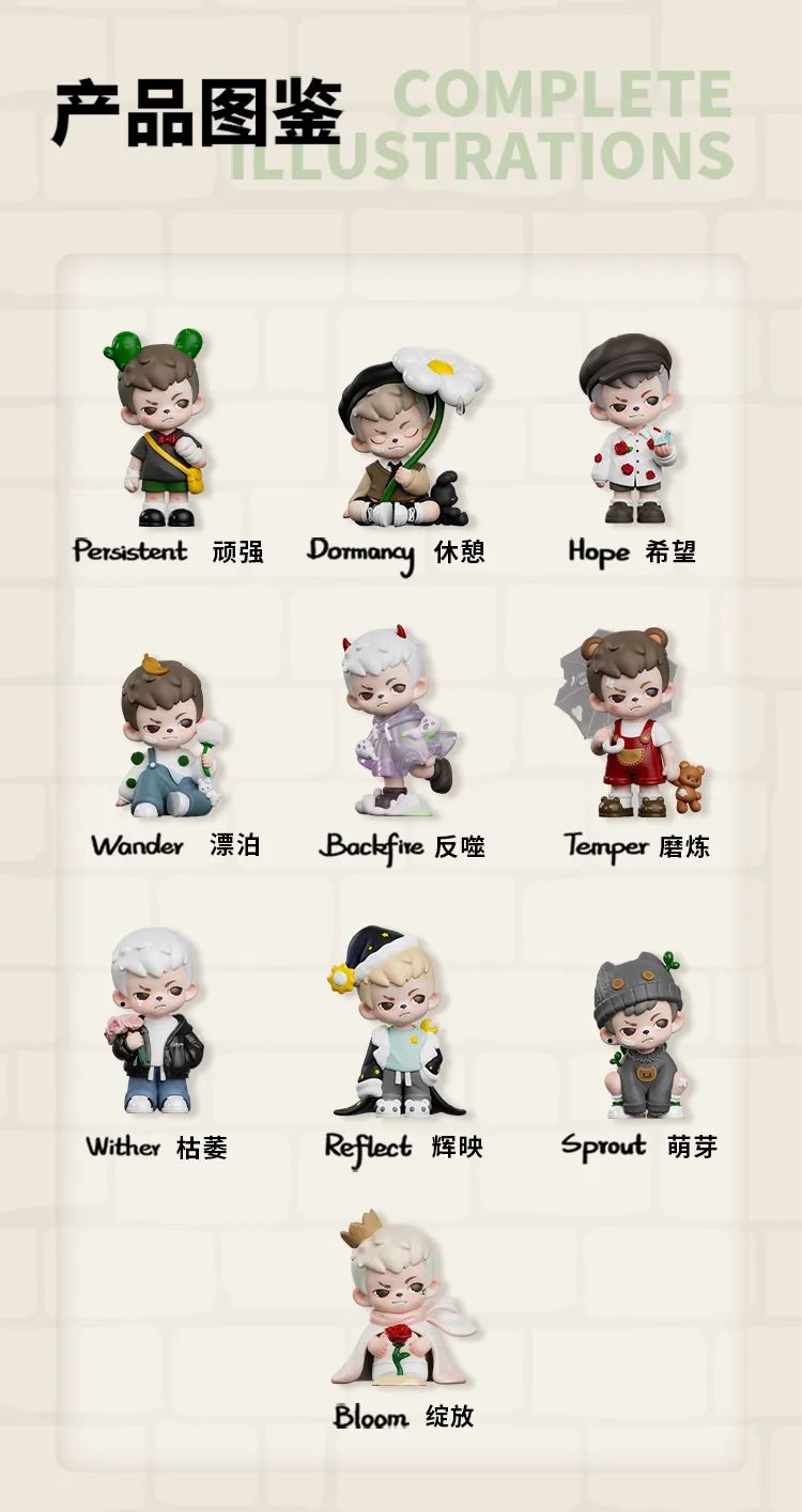 TNT Space | Rayan All Life Blossoms Series Blind Box