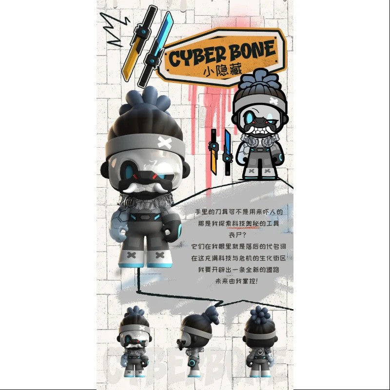 My Own Culture | MR. Bone Junior 2.0 Zombie Block Series Blind Box
