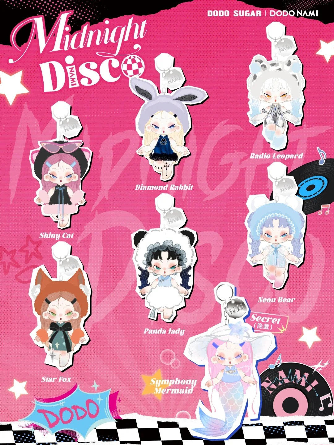 DODO Sugar | DODO NAMI Midnight Disco Series Blind Box