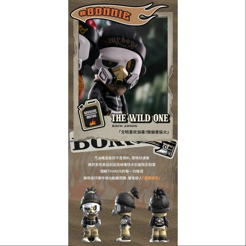 My Own Culture | Mr. Bone The Wild One Series Blind Box