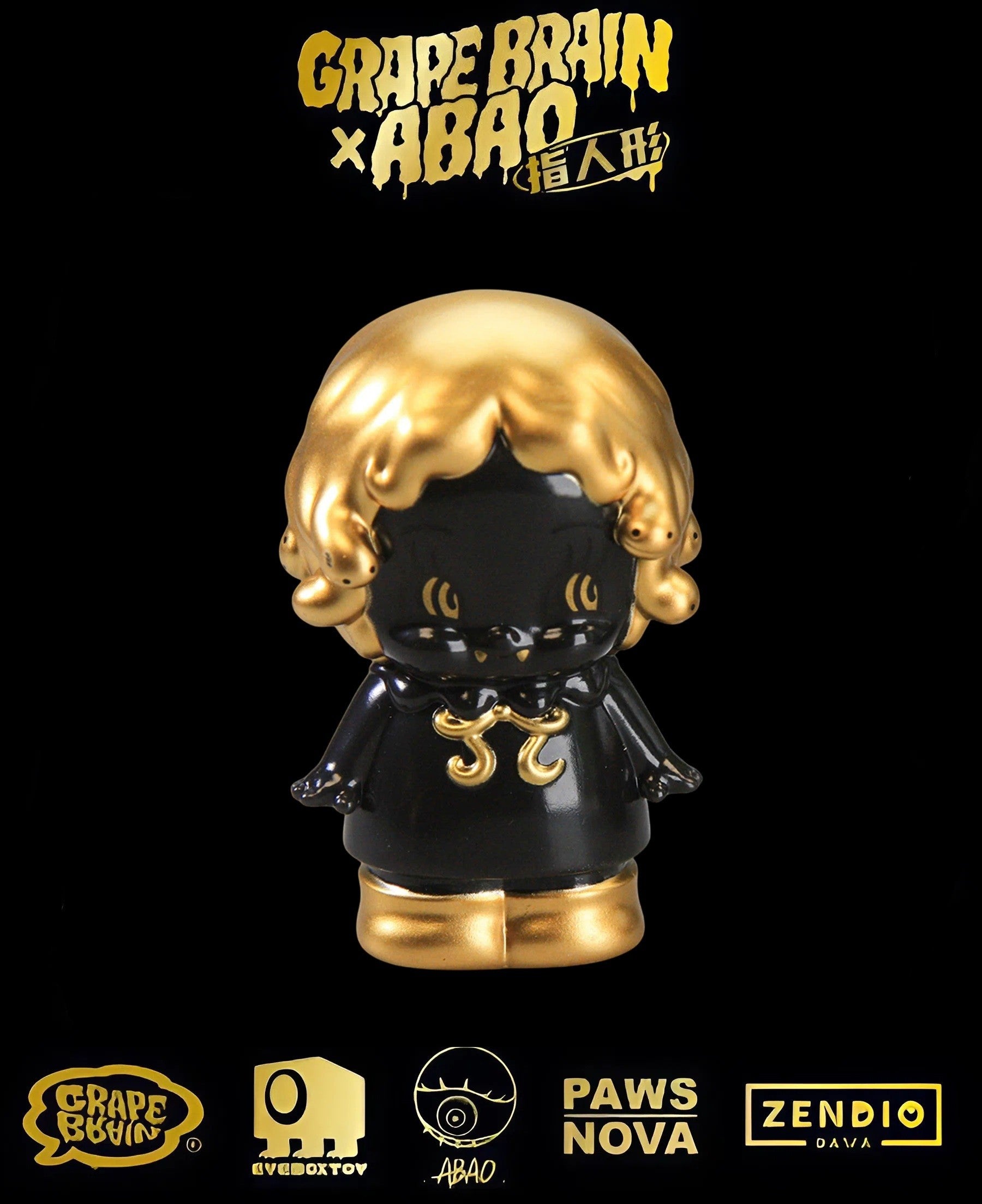 Paws Nova | Zendio Dawa Grape Brain x Abao x Eveboxtoy (BLACK AND