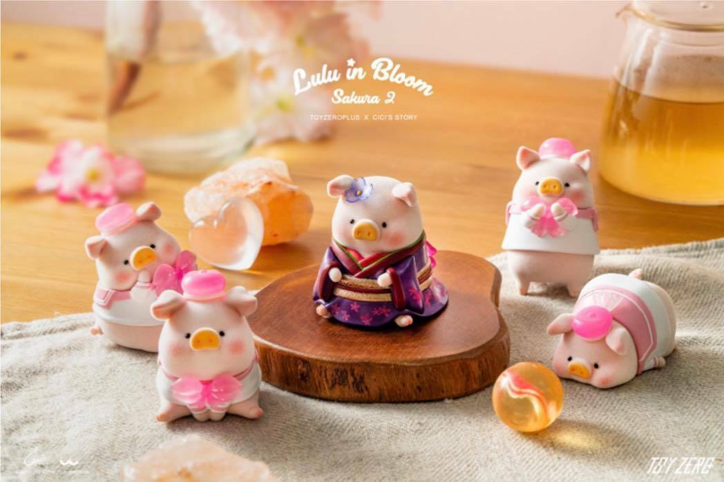 ToyZero+ | CiCi's Story Lulu The piggy Sakura Series 2 Blind Box