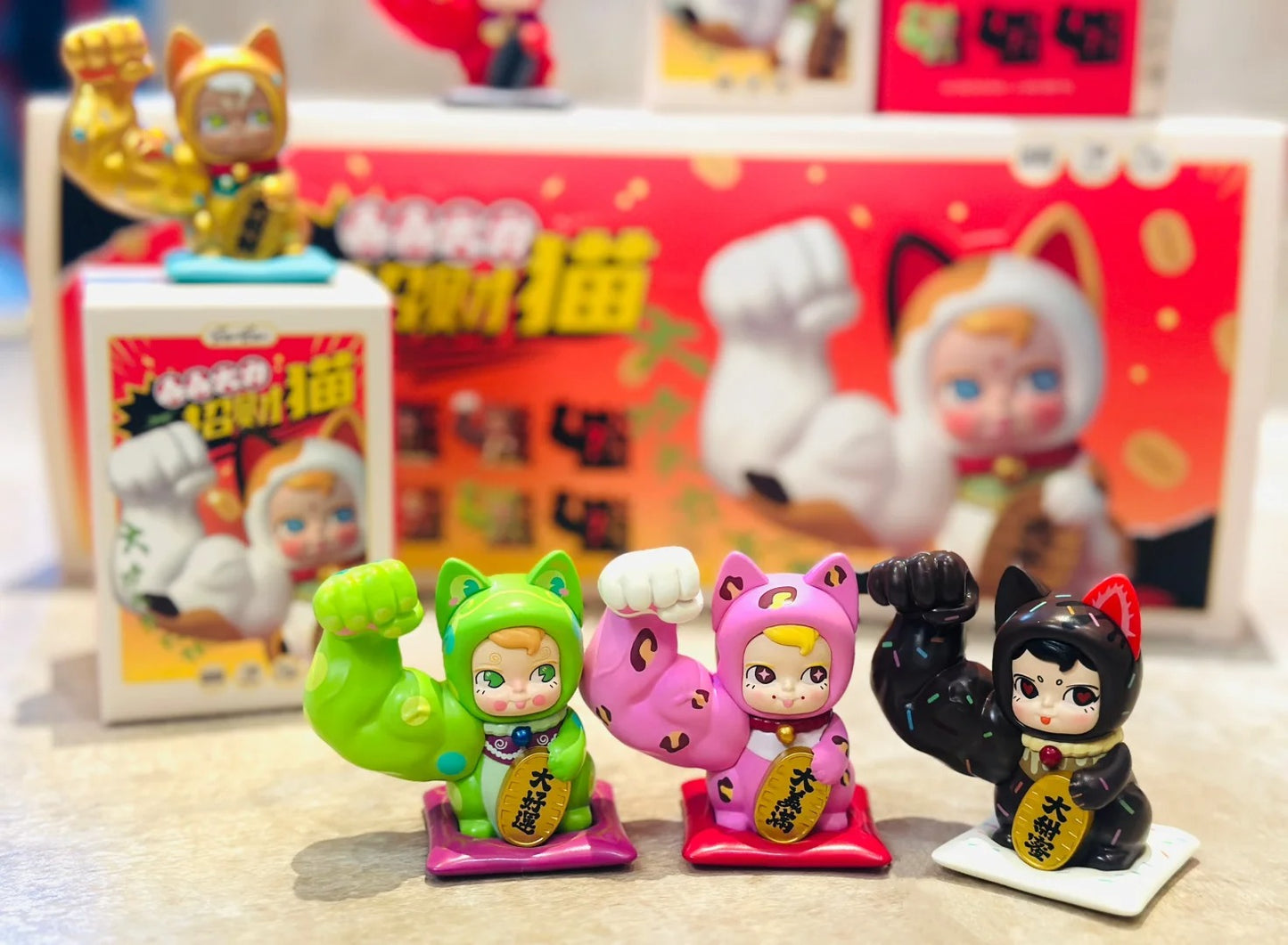 Paws Nova | Kennys Work SAMSAM Fortune Cat Dalizhaocai Series Blind Box