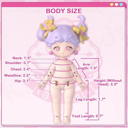 Simon Toys | Simon's Club Dolls Teennar Campus Idol BJD SC Dolls Ball Jointed Dolls Blind Box